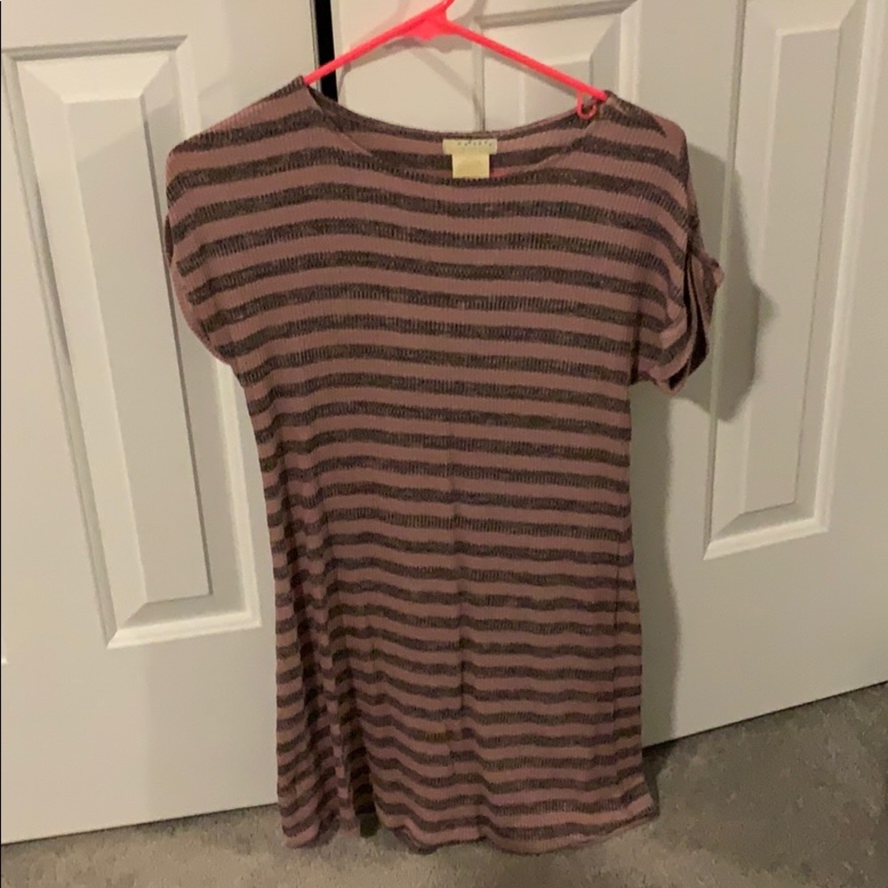 A striped dress